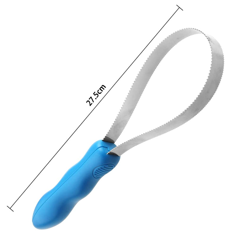 LNJBABAO Dual-Sided Shedding Blade Horse Hair Brush Tool Dog Grooming with Soft Touch Grip Handle for Pets, 27*8*3 - BeesActive Australia