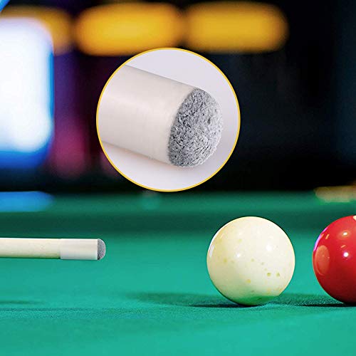 ABOAT 50 Pieces 4 Sizes Pool Cue Tips Slip-On Billiard Cue Tips Replacement, 9 mm, 10 mm, 12 mm, 13 mm - BeesActive Australia