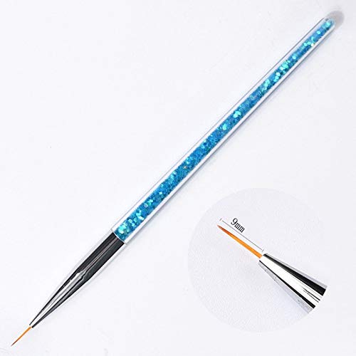 BNP 3Pcs/set Nail Art Line Brush Glitters Acrylic Ultra-thin Liner Drawing Painting Pen Flower Stripes Nail Art Manicure Tools - BeesActive Australia