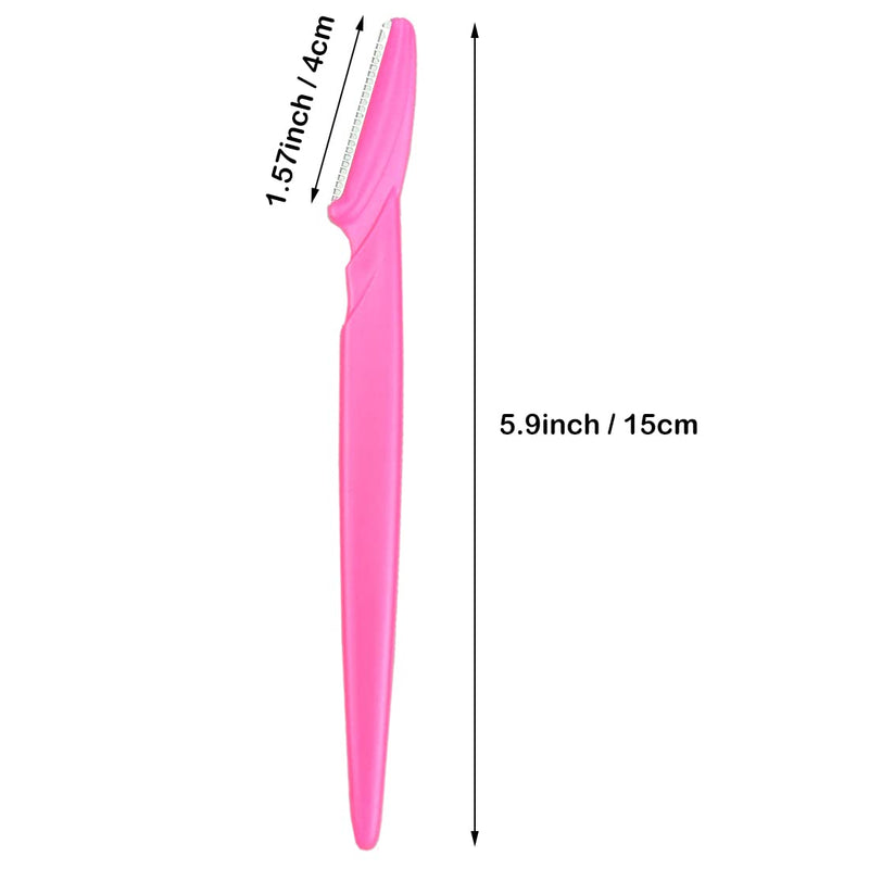 9 Pcs Eyebrow Razors Multipurpose Fine Hair Remover Precisely Eyebrow Trimmer Portable Facial Hair Sharp Removers - BeesActive Australia