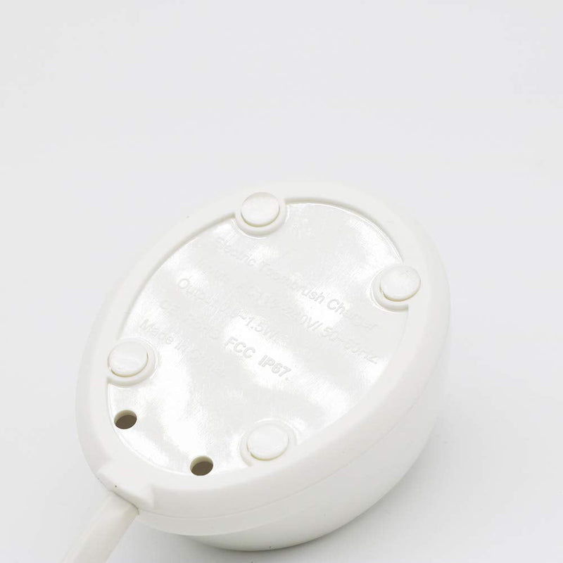 Electric Toothbrush Replacement Charger Base Compatible with Philips Sonic HX6100 Series Inductive Charging Base Portable Waterproof Power Cord Environmental ABS for Travel - BeesActive Australia