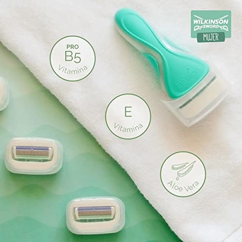 Wilkinson Sword Intuition Sensitive Care Razor Blade Refills, 3 Count 3 Count (Pack of 1) - BeesActive Australia