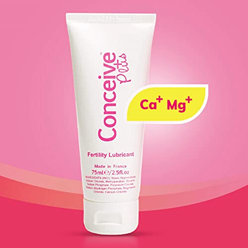 Conceive Plus Fertility Lubricant Gel, a lubricant sex gel for couples 75 ml with Calcium and Magnesium - BeesActive Australia