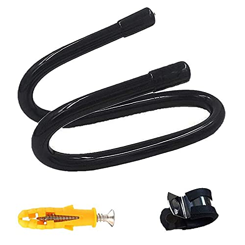 Pmsanzay Skateboard Wall Hanger Wall Storage Display Skateboard Wall Rack Wall Mount - Store Horizontally or Vertically/Adjustable Size - Hold up to 20 KG. (40LBS) - W/Hardware - No Board Included - BeesActive Australia