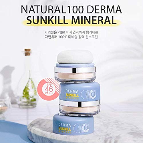 [Catrin] Natural 100 Derma Sunkill Mineral SPF46 PA+++ 12g - BeesActive Australia