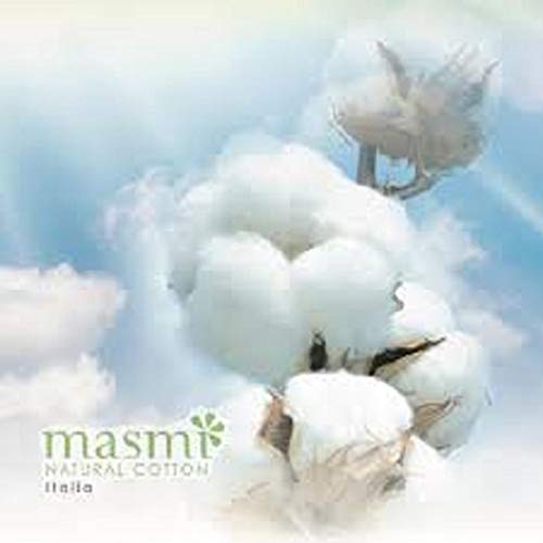 3x80 Masmi Certified Organic Cosmetic Cotton Round Pads Hypoallergenic Chlorine Bleach Perfume Free - BeesActive Australia