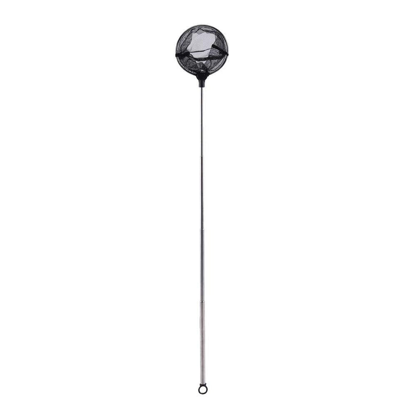 Zerodis Aquarium Mini Adjustable Mesh Net, Fish Tank Mini Fishes Shrimps Landing Net Adjustable Telescopic Long Handle Small Fish Catcher Round - BeesActive Australia