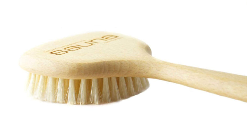 Since 1869 Hand Made in Germany - Smooth 100% Boar Bristle Body Brush, Gently Exfoliates Skin for a Softer, Smoother Complexion, Dry Brush Body Scrubber Promotes Circulation for a Healthy Glow - BeesActive Australia