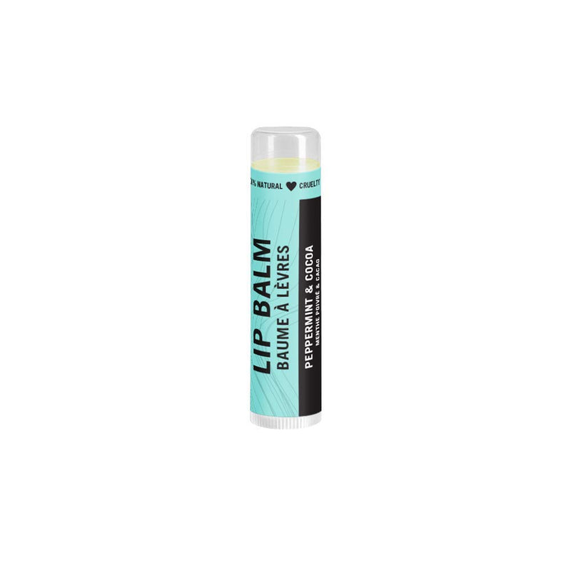 Caron & Doucet - 100% Natural Lip Balm - Premium Olive Oil Moisturizing Lip Balm - Best for Dry Chapped Lips. (Pack of 4, Peppermint & Cocoa) - BeesActive Australia