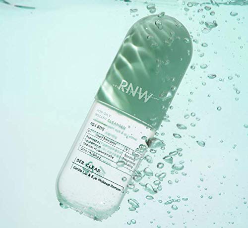 RNW DER. CLEAR Gentle Lip & Eye Makeup Remover, 120ml / 4.05 fl.oz, Mildly Cleans Make Up Around Your Lip And Eye Face Mild Cleaning Care Korean Skin Care K-Beauty - BeesActive Australia