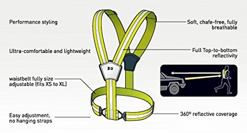 Amphipod Xinglet Reflective Vest Yellow - BeesActive Australia