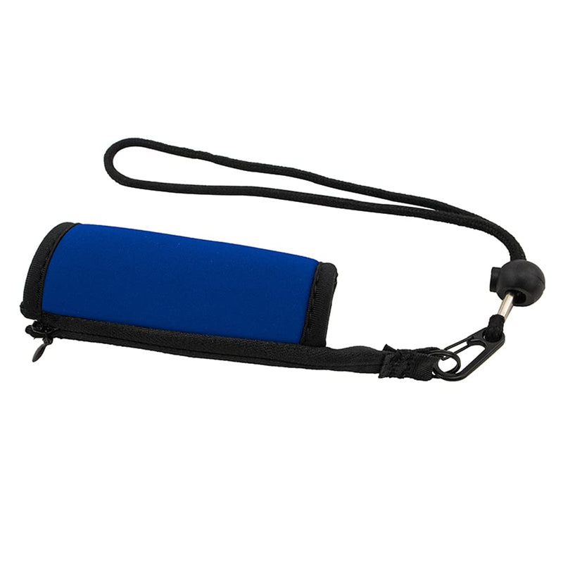 Pair of Blue Padded Neoprene Crutch Handle Covers for Comfort with Wrist Strap - by Lifeswonderful - BeesActive Australia