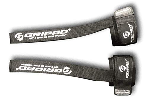 Gripad Weight Lifting Straps with Wrist Support - Wrist Straps for Weightlifting - Superior Deadlift Straps and Workout Wrist Wraps for Deadlifting in Gym - Ideal Lift Straps for Powerlifting - BeesActive Australia