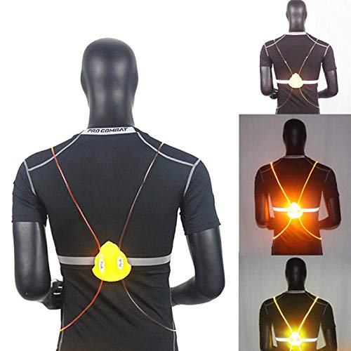 Multicolor LED Flashing Reflective Safety Vest for Night Running or Cycling - BeesActive Australia