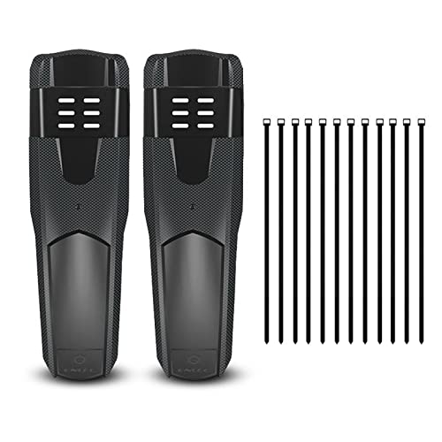 MEGHNA ENLEE Bike Fenders MTB Mudguard Front and Rear Fenders Universal MTB Bike Fenders Black - BeesActive Australia