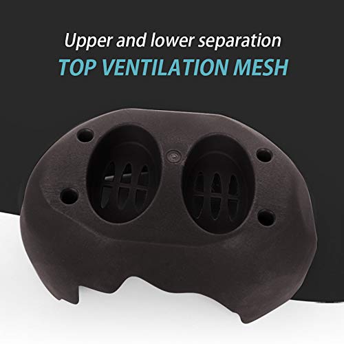 TINTON LIFE Reptile Hideouts Box with 2 Ceramic Sinks to Increase Humidity Terrarium Reptile Hide Habitat Humidify Cave for Turtle Lizard Tortoise Amphibians Snake, 9.8x5.9x5.9 Coffee - BeesActive Australia