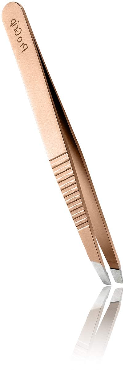 Rubis Tweezers Classic Progrip Red Gold - 1K103PGRG,Rubis Switzerland Swiss Made World Renowned Precision - BeesActive Australia
