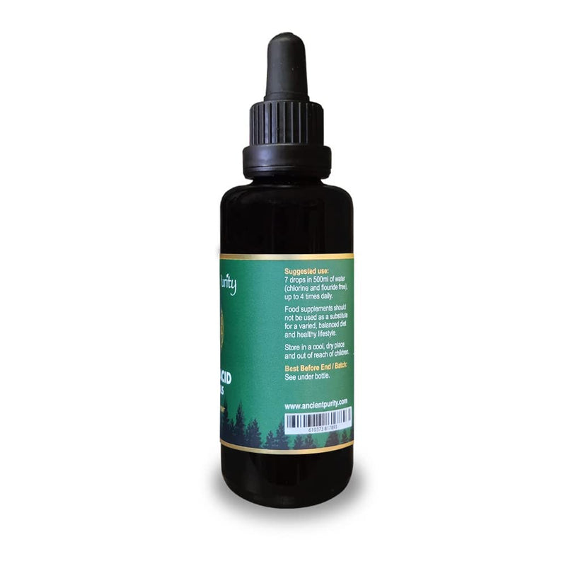 Ancient Purity FULVIC Acid Minerals 50ml (4 Months Supply) MLG-50 Trace Minerals/Amino Acids/Detox - BeesActive Australia