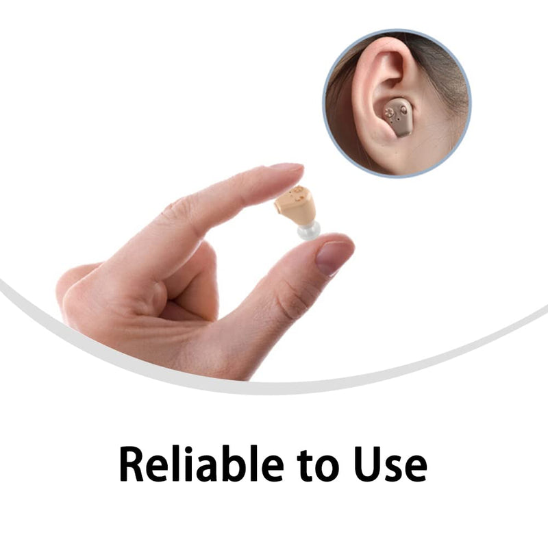 Hearing Aid Hard Case Portable Hearing Aid Box Waterproof Hearing Aid Protector for Hearing Aids Protective, black - BeesActive Australia