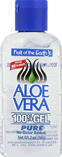 Fruit of the Earth Aloe Vera Gel, 2 oz (56 g) (Bundle of 3) - BeesActive Australia