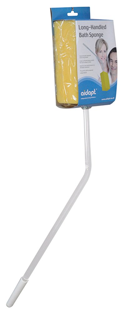 Aidapt Extra Long Flexible Handle Shower Bath Sponge Back Scrubber for Washing Hard to Reach Areas Aid - BeesActive Australia