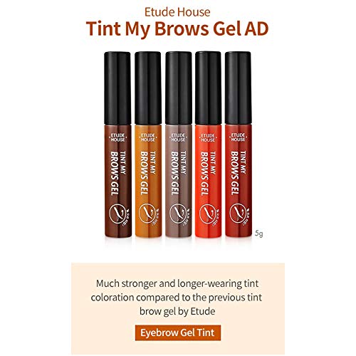 Tint My Brows Gel NEW #3 Gray Brown | Long-Lasting Eyebrow Tint with Care Ingredients | Natural and Elegant Brow Color | Makeup | Kbeauty - BeesActive Australia