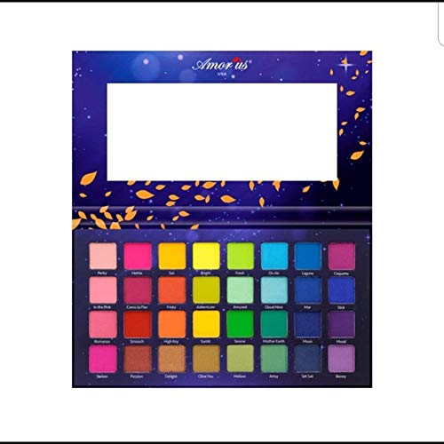 Amor Us Remember Me Pressed Pigment Palette Eyeshadow Palette con 32 Pigmentos BRIGHTS - BeesActive Australia