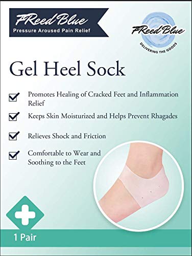 FReed Blue Cream Heel Gel Sock Foot Care Moisturizing Promotes healing of Cracked, Dry Feet, Essential for Healthy Feet - BeesActive Australia