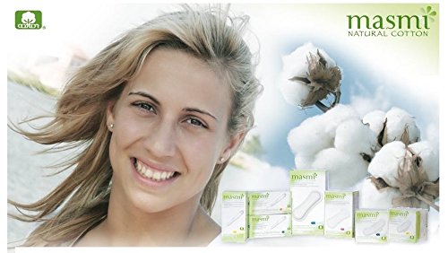 3x80 Masmi Certified Organic Cosmetic Cotton Round Pads Hypoallergenic Chlorine Bleach Perfume Free - BeesActive Australia
