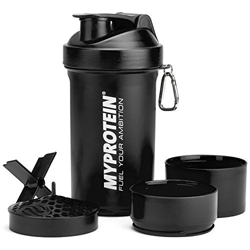 Myprotein Smartshake Slim Shaker,Black,500 ml - BeesActive Australia
