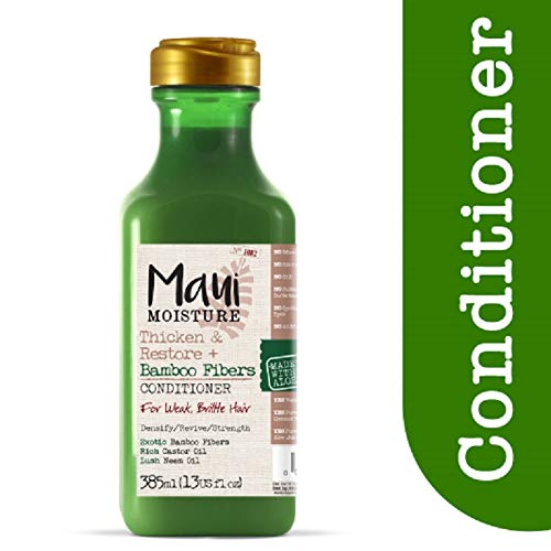 Maui Moisture Thickening and Volumising Aloe Vera and Bamboo Conditioner 385ml 385 ml (Pack of 1) - BeesActive Australia