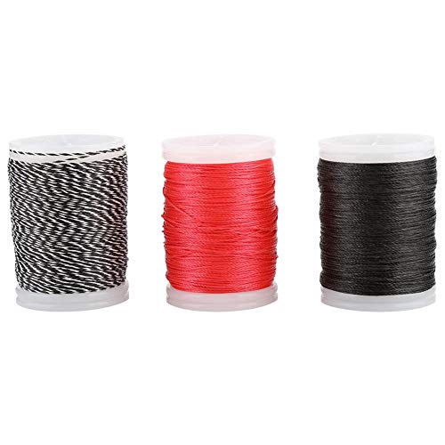 Dilwe Bow String Serving Thread, Nylon Fiber Spool Bow String Protective for Various Bows Red - BeesActive Australia