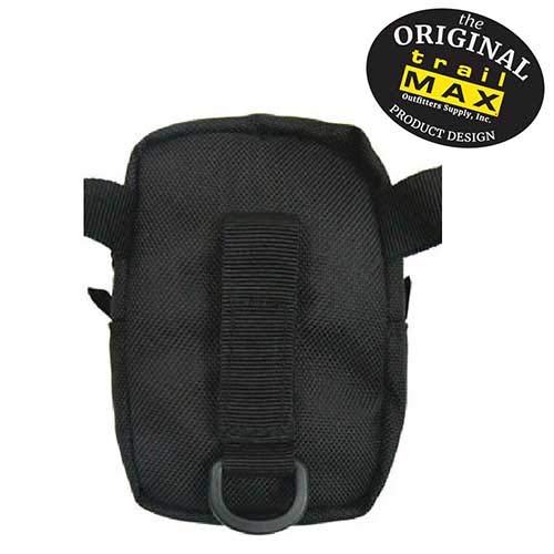 [AUSTRALIA] - TrailMax 500 Series Insulated & Padded Front Pocket Saddle Bag for Trail Riding, 1680-denier Ripstop Nylon Outer Shell has a PVC Water Resistant Coating, in Black, Glacier Blue, Red 
