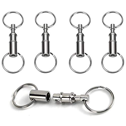 Handy Basics 4 Pack Quick Release Detachable Pull Apart Keychain - BeesActive Australia