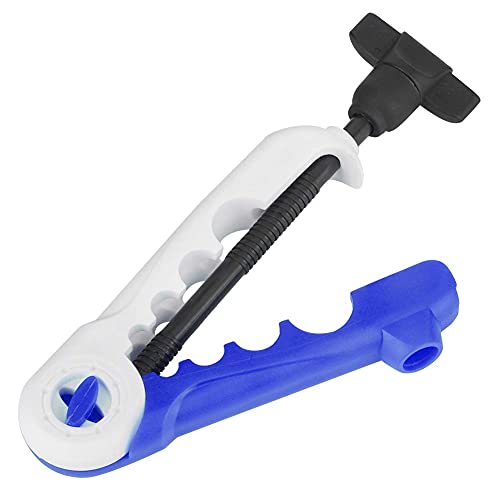 RiToEasysports Fishing Line Spooler Reel Winder,Mini Fishing Line Winding Spool for Varying Spool Sizes white blue - BeesActive Australia