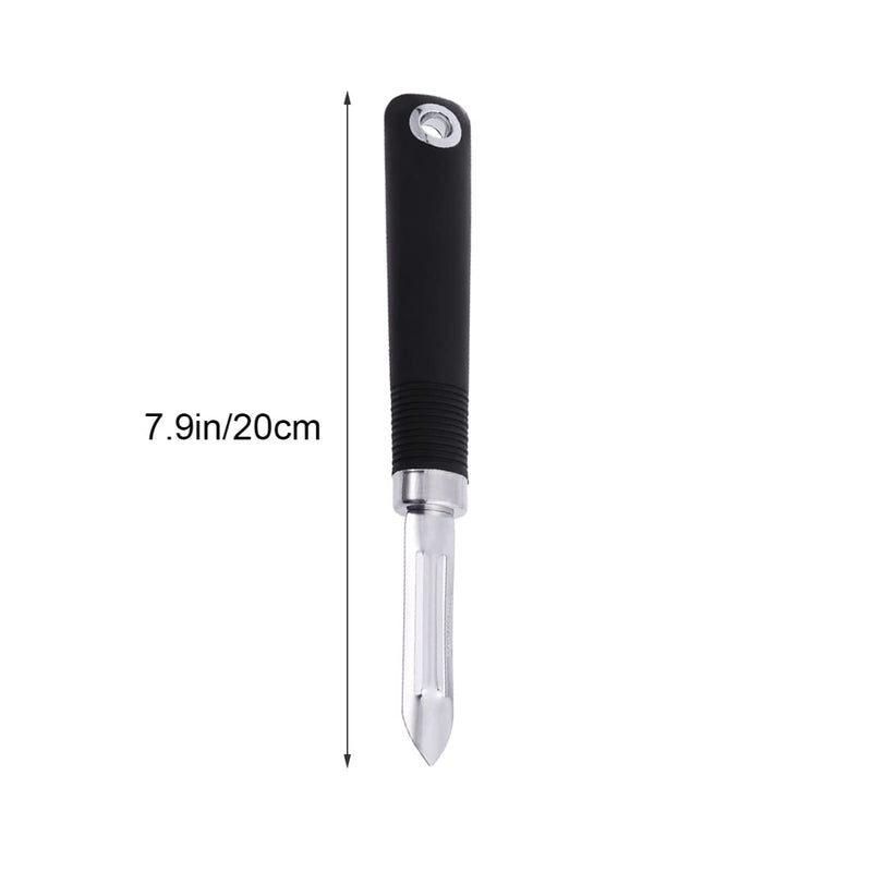 Yardwe Stainless Steel Peeler Non- Swivel Fruit Vegetable Peeler Utility Multifunctional Kitchen Tool - BeesActive Australia