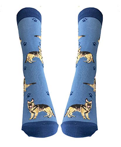 Pet Lover Socks - Fun - All Season - One Size Fits Most - for Women and Men – Cat and Dog Gifts German Shepherd Gifts - Socks - BeesActive Australia