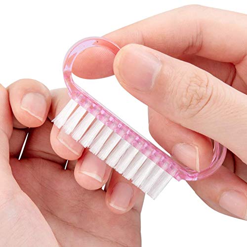12-Pack Handle Grip Nail Brush(assorted color), Fingernail Scrub Cleaning Brushes for Toes and Nails Cleaner, Pedicure Brushes for Men and Women - BeesActive Australia