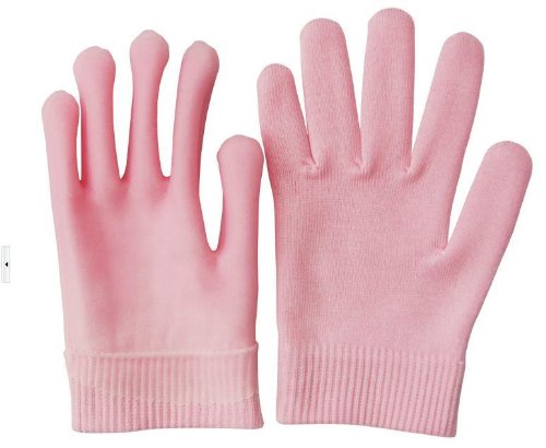 Deluxe Comfort Terry Gel Lined Moisturizing Lotion Gloves – Lightweight Reusable Gloves – 90% Cotton and 10% Spandex – Keeps Hands Soft – Lotion Gloves, Pink - BeesActive Australia