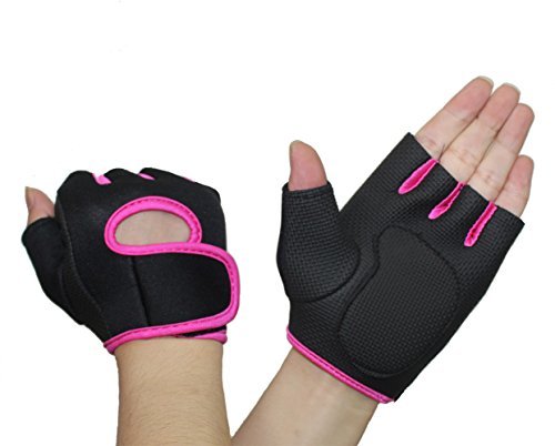 Flammi Women's Exercise Gloves Fitness Gym Workout Gloves Fundamental Training Gloves Pink - BeesActive Australia