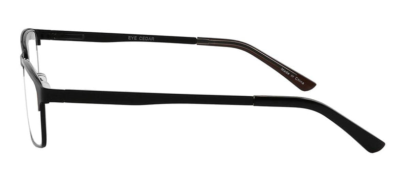 Amcedar 5-Pack Reading Glasses Men Metal Frame Rectangle Style Stainless Steel Material Spring Hinges Include Sun Readers 2.00 5 Pairs Mix 2.0 x - BeesActive Australia