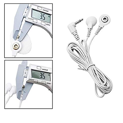 4 Count TENS Wires 3.5mm Plug to 3.5mm Snap Electrode Wires for TENS Unit Electrodes Lead Wires for TENS - BeesActive Australia