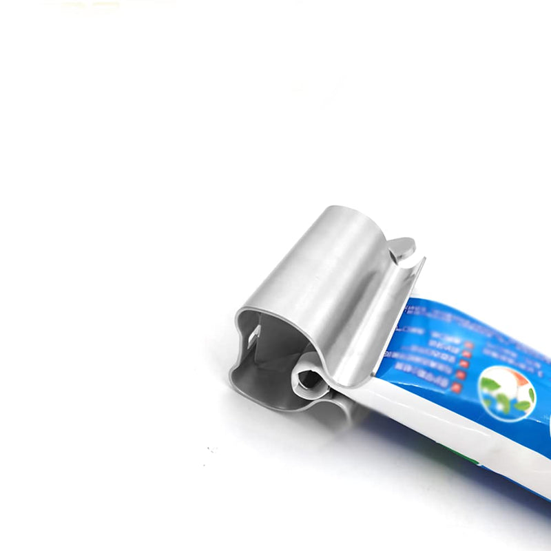 Alnicov Toothpaste Tube Squeezer,2 Pcs Toothpaste Squeezer Rollers,Stainless Steel Toothpaste Tube Wringer Seat Holder Stand - BeesActive Australia