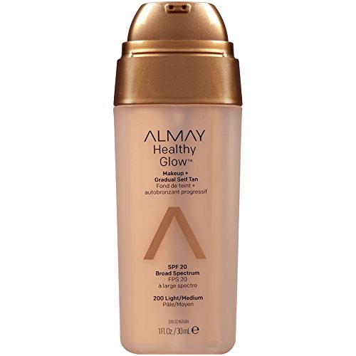 Almay Healthy Glow Makeup & Gradual Self Tan, Light/Medium, 1 fl. oz. SPF 20 - BeesActive Australia