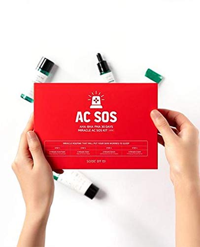 SOME BY MI Aha.Bha.Pha 30Days Starter Limited Edition 4 Pcs Set (Toner 30ml+Serum 10ml+Cream 20g+Miracle Acne Clear Foam 30ml) Miracle AC SOS Kit - BeesActive Australia