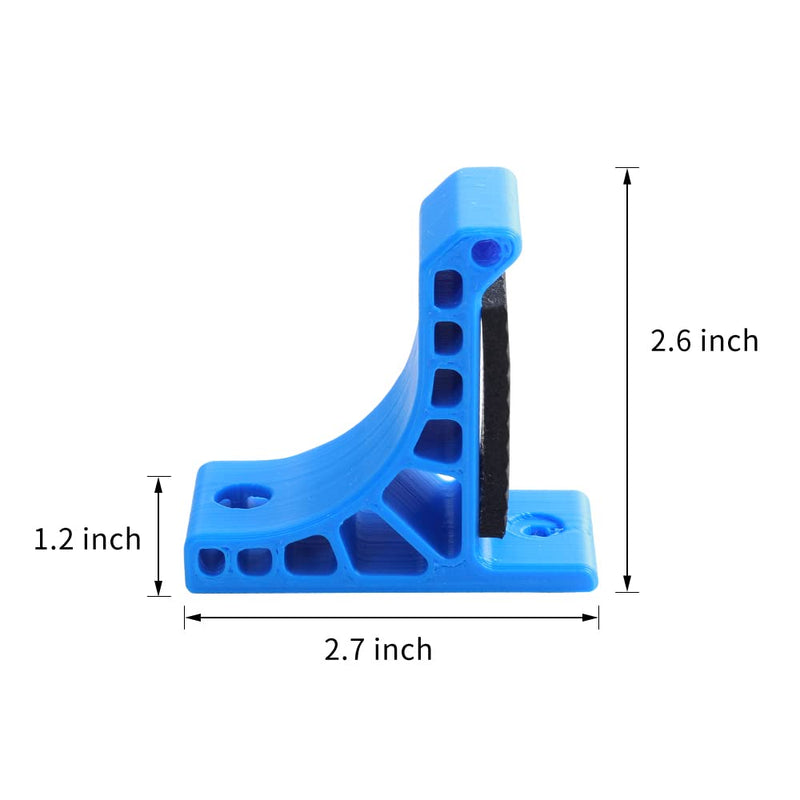 SOPOGER Archery Bow Wall Mount Storage Bow Rack Wall Hanger Display Universal Bow Holder Stand for Recurve Compound Bow Longbow Blue - BeesActive Australia