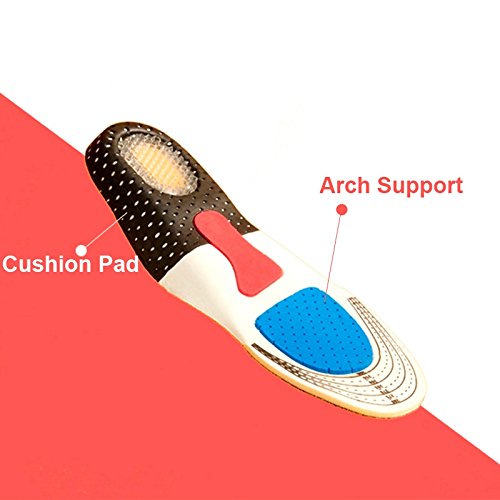 Arch Support Insoles Women Plantar Fasciitis Support Insoles for Men or Women with Flat Feet 3.5 to 6 UK (36-39 Europe) - BeesActive Australia