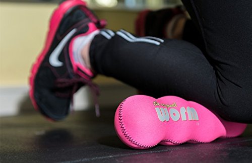 The Original Worm 7.0- Portable Massage Muscle Roller-Pink Large - BeesActive Australia