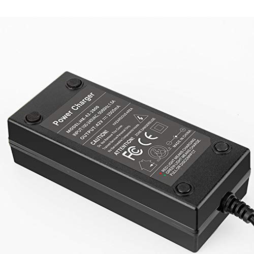 EVAPLUS Power Adapter Female DC Port Inline Connector for 36V Electric Bike Lithium Battery Charger, for 36V li-on Battery Pack, 42V 2A Charger, Diameter 5.5mm, 2.1mm - BeesActive Australia