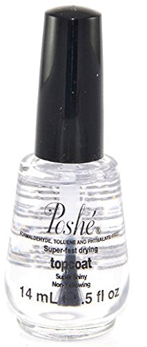 Poshe Super Fast Drying Top Coat, 0.5 Fluid Ounce .5 Ounce - BeesActive Australia